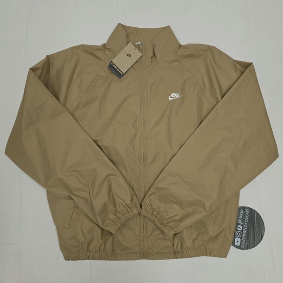 Nike Other - Nike Sportswear Club Roscoe Full-Zip Jacket Parachute Beige HV1139-297 Men's M